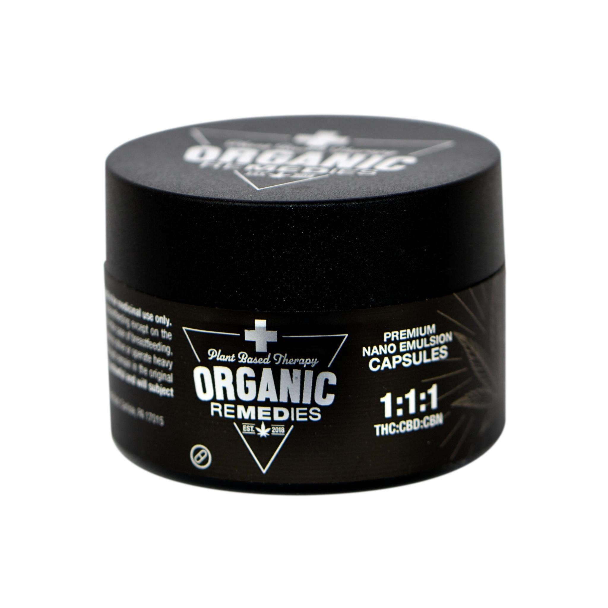 1:1:1 THC:CBD:CBN Capsules Product Image
