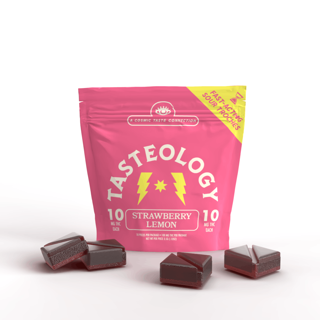 Strawberry Lemon Troches 10mg THC Product Image