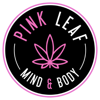 Pink Leaf - Brand Logótipo