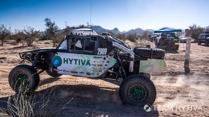 Team Hytiva® Pre-Running the San Felipe Track