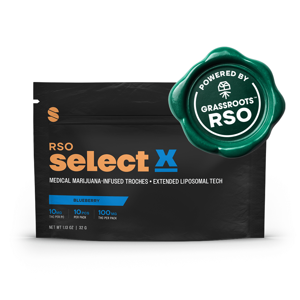 RSO Select X Blueberry Troches Product Image