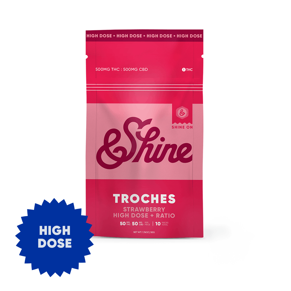 Strawberry High Dose Troches 500mg Product Image