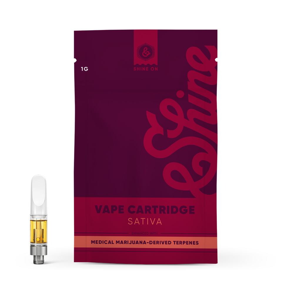 Sativa Medical Marijuana Derived Terpenes Vape Cartridge 1g Product Image