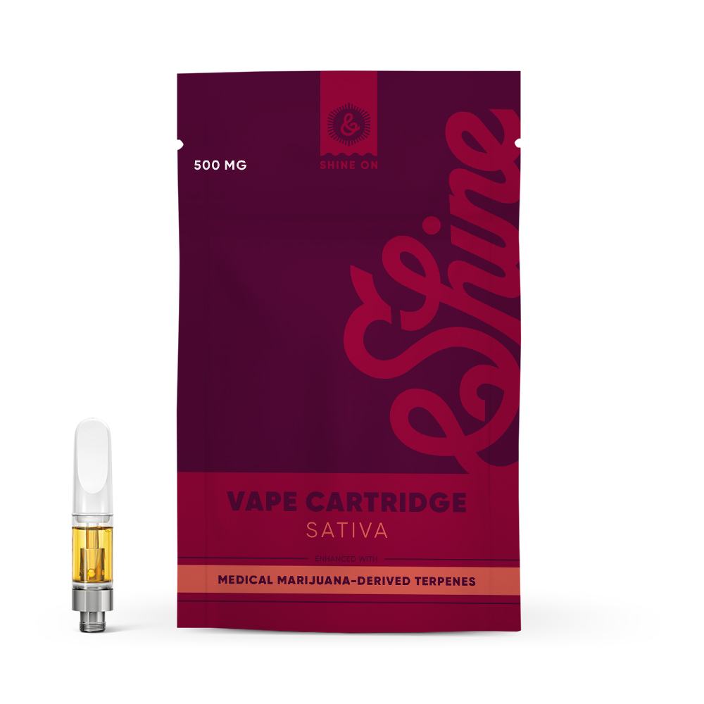 Sativa Medical Marijuana Derived Terpenes Vape Cartridge 500mg Product Image
