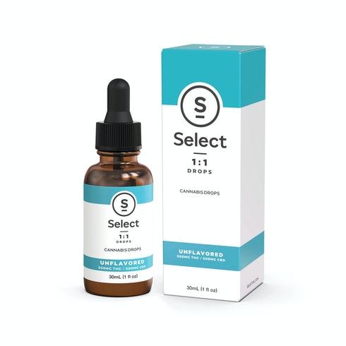 CBD 1:1 THC Drops Product Image