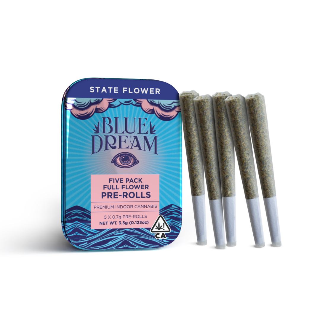 Blue Dream Prerolls 5 Pack Product Image