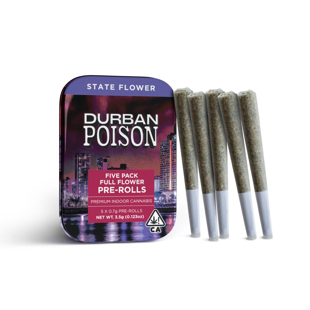 Durban Poision Prerolls 5 Pack Product Image