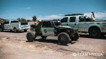 Team Hytiva® Unloading the Polaris Razor