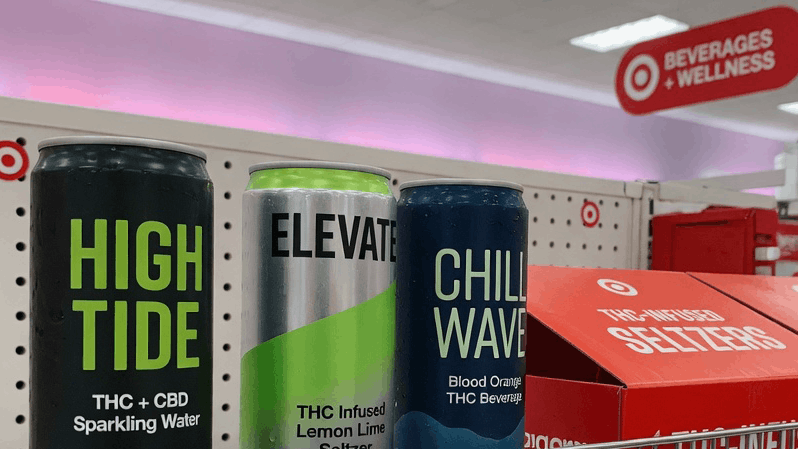 THC-Infused Hemp Drinks Set to Hit Target Shelves in Three U.S. States