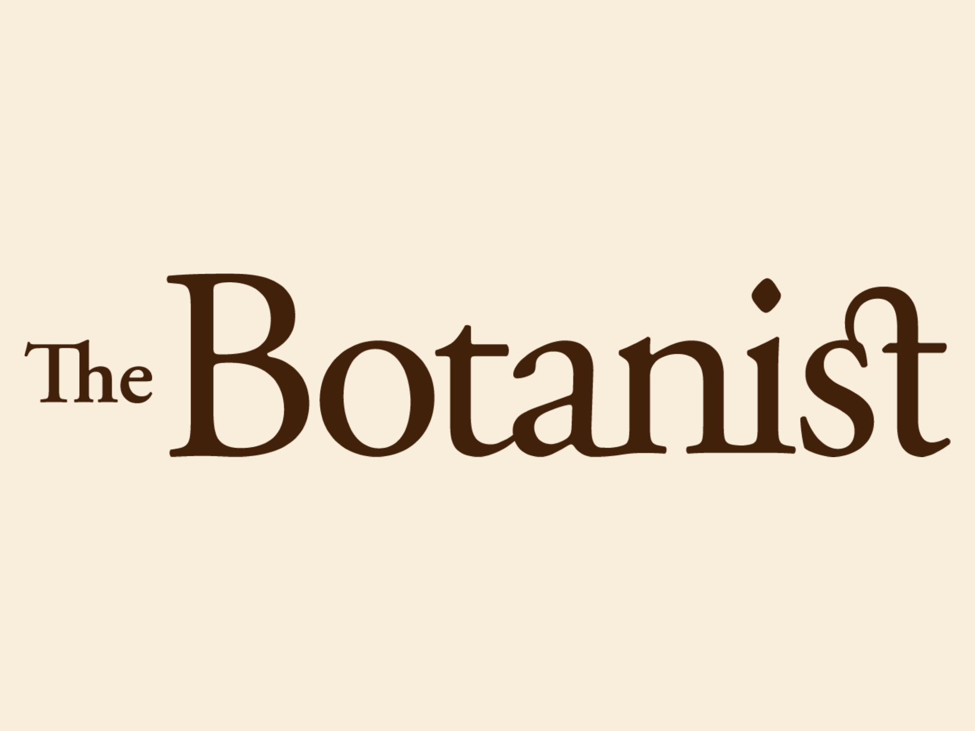 The Botanist - Logo
