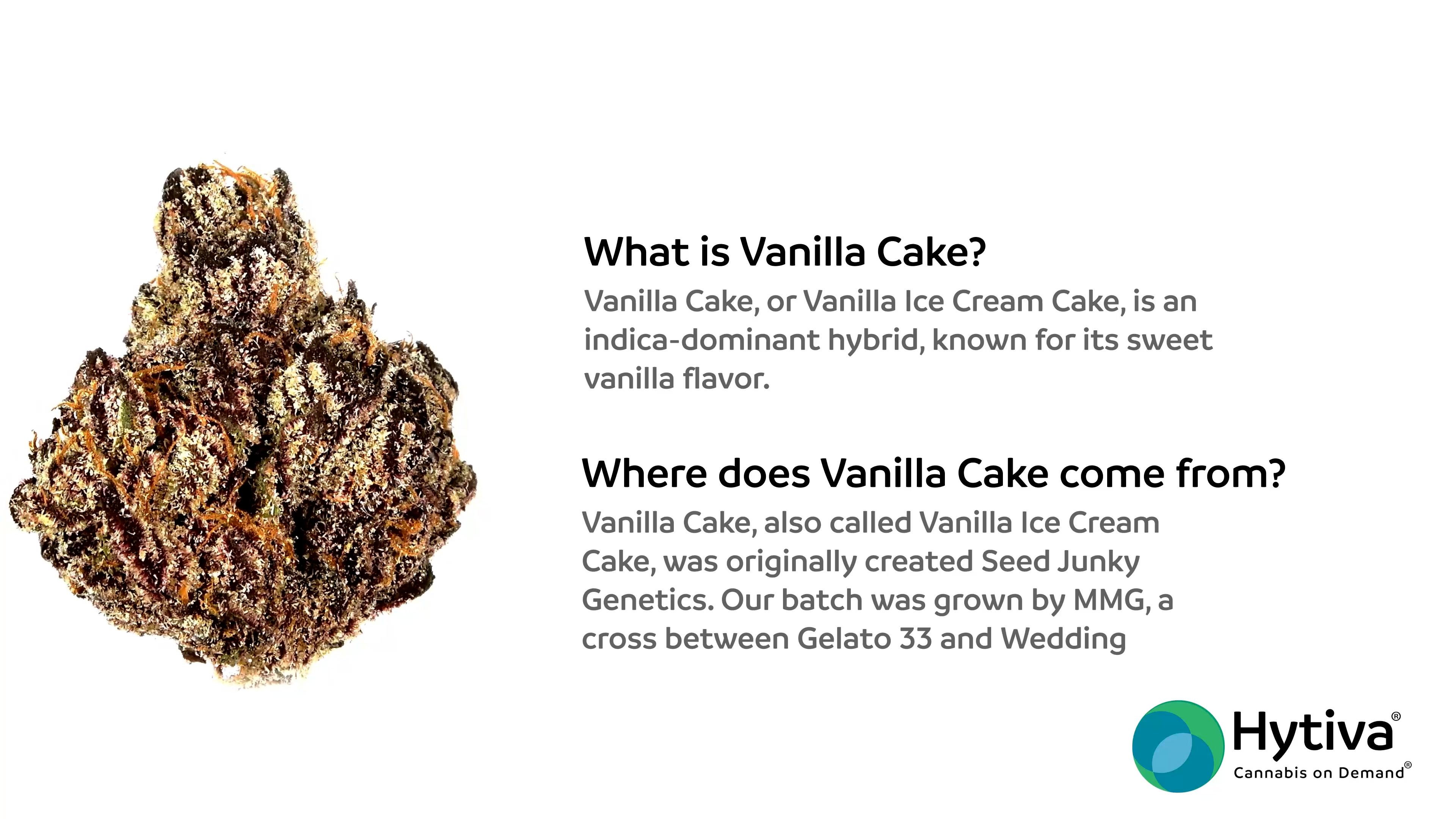 Vanilla Cake - Hybrid Strain
