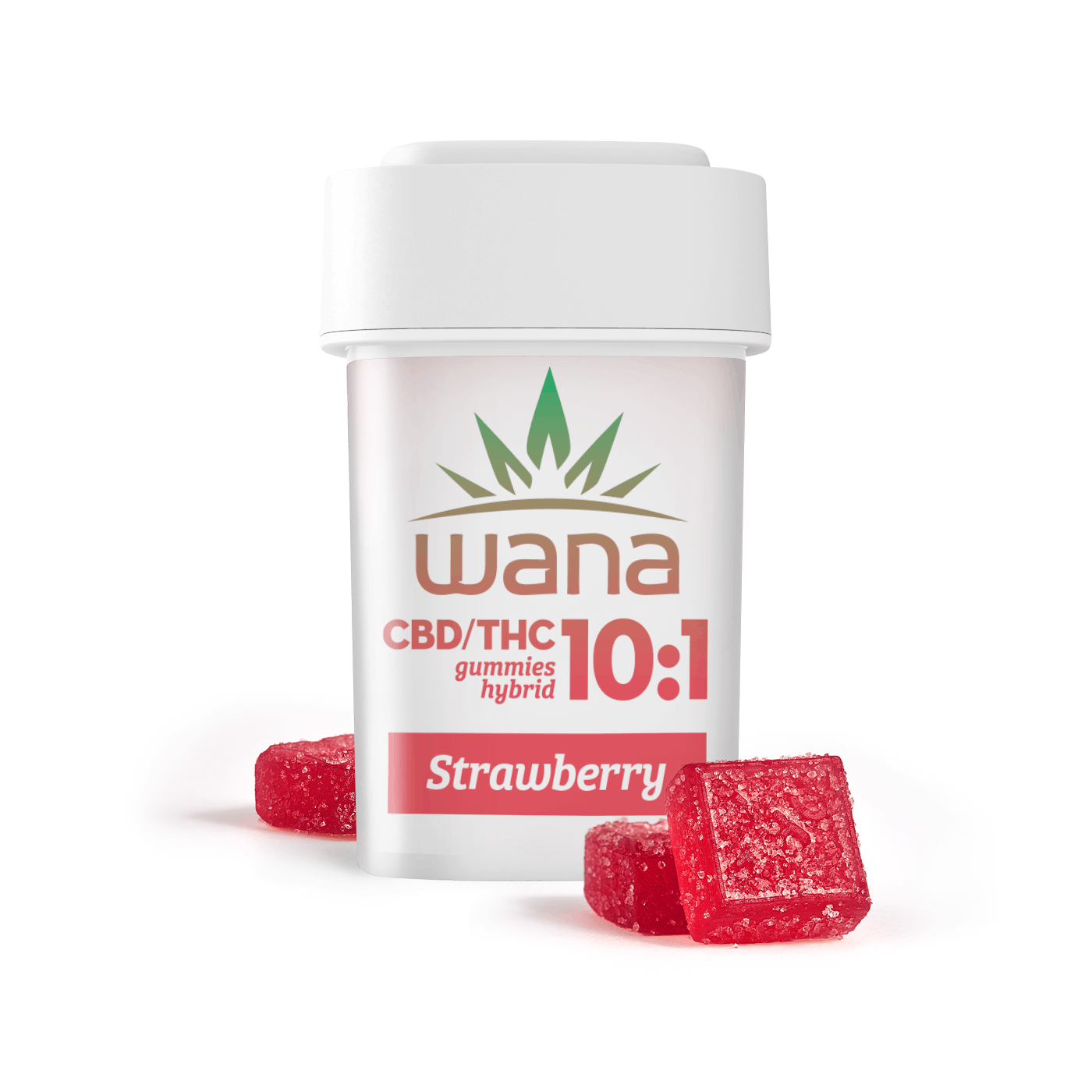 10:1 Strawberry Gummies Product Image