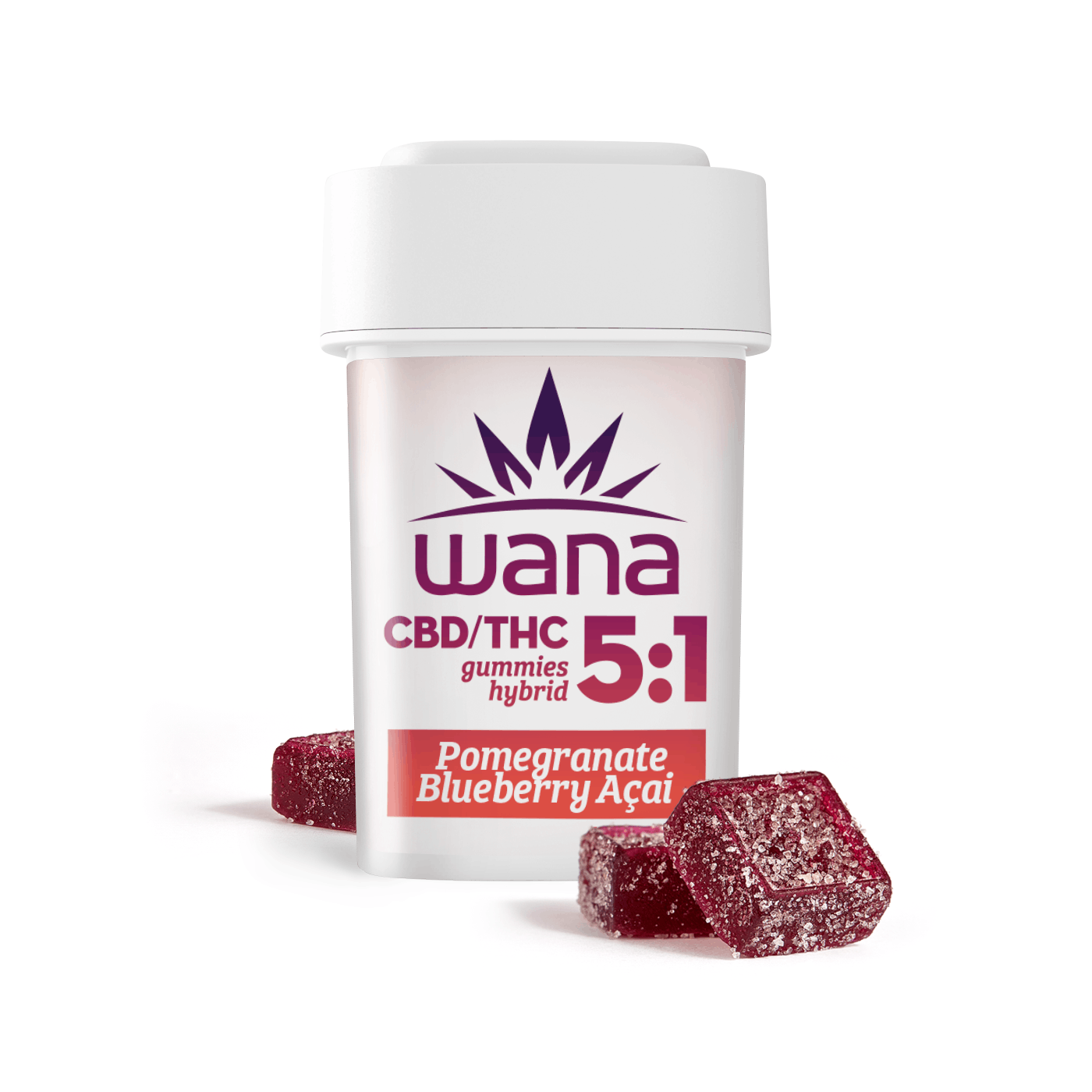 5:1 Pomegranate Blueberry Acai Gummies Product Image