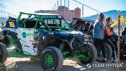 Team Hytiva Polaris RZR Staging WORCS World Finals