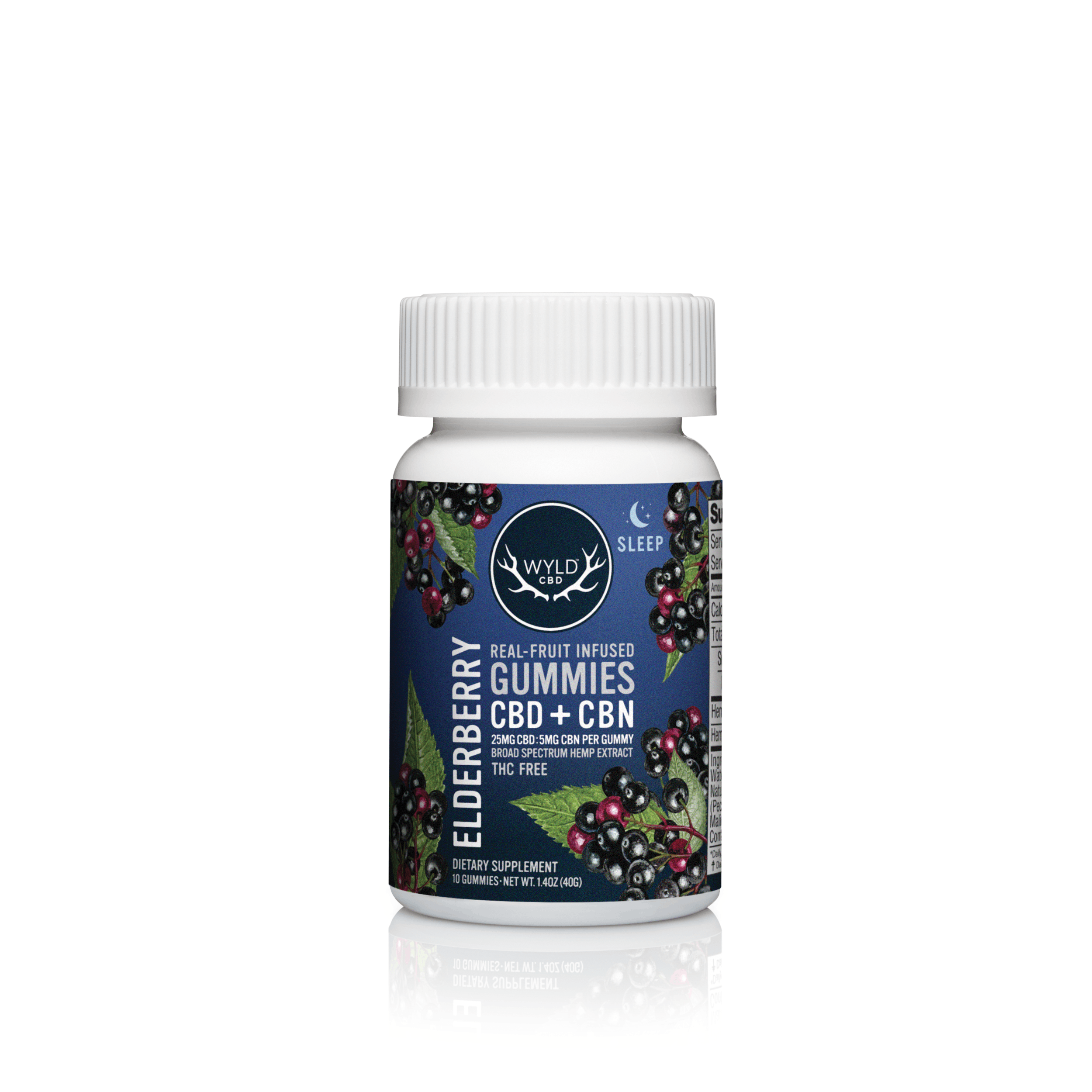 CBD Elderberry 5:1 Gummies 250mg Product Image