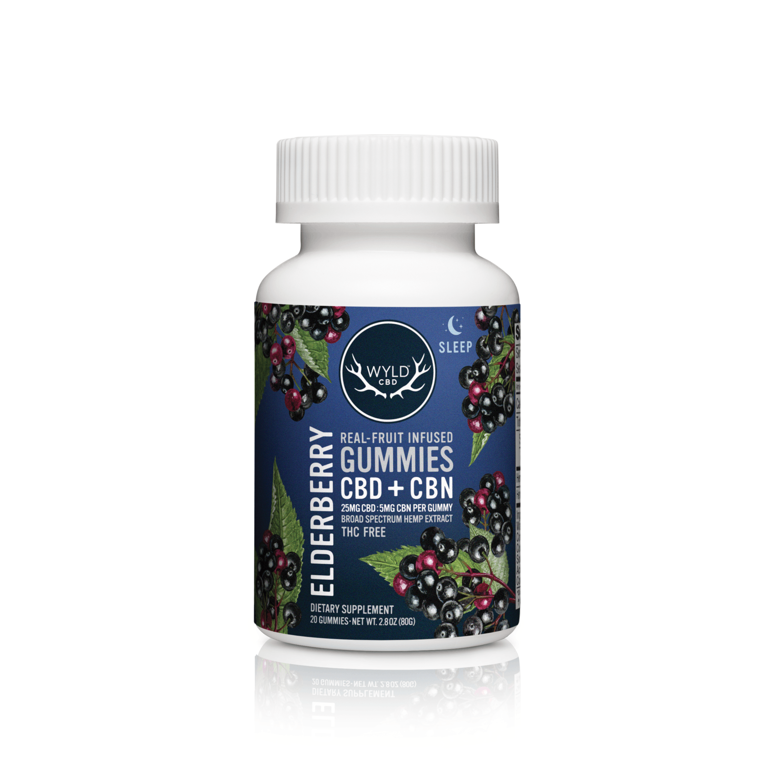 CBD Elderberry 5:1 Gummies 500mg Product Image