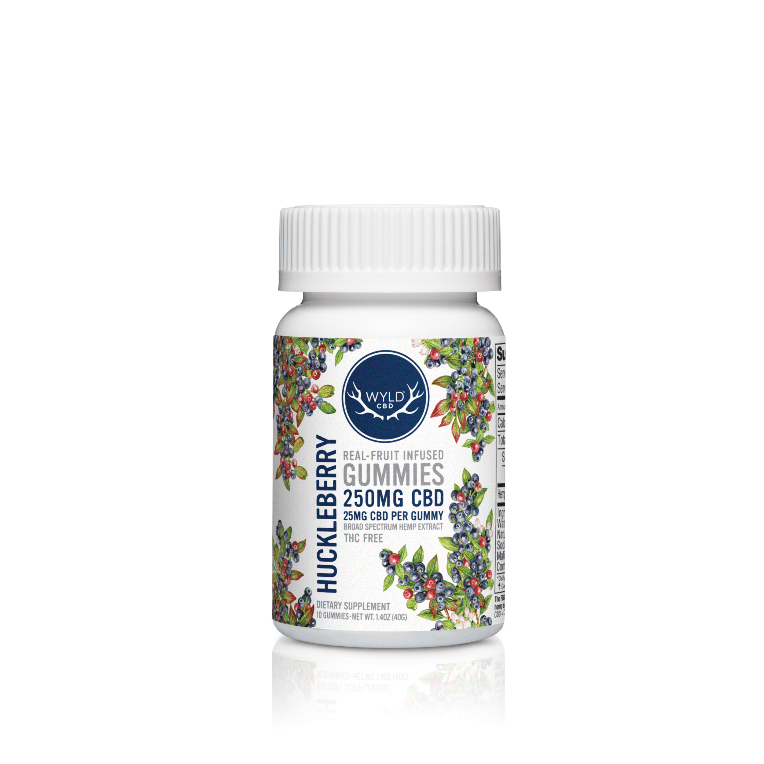CBD Huckleberry Gummies 250mg Product Image