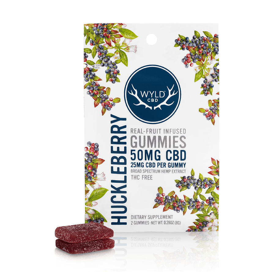CBD Huckleberry Gummies 50mg Product Image