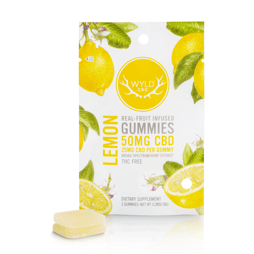 CBD Lemon Gummies 50mg Product Image