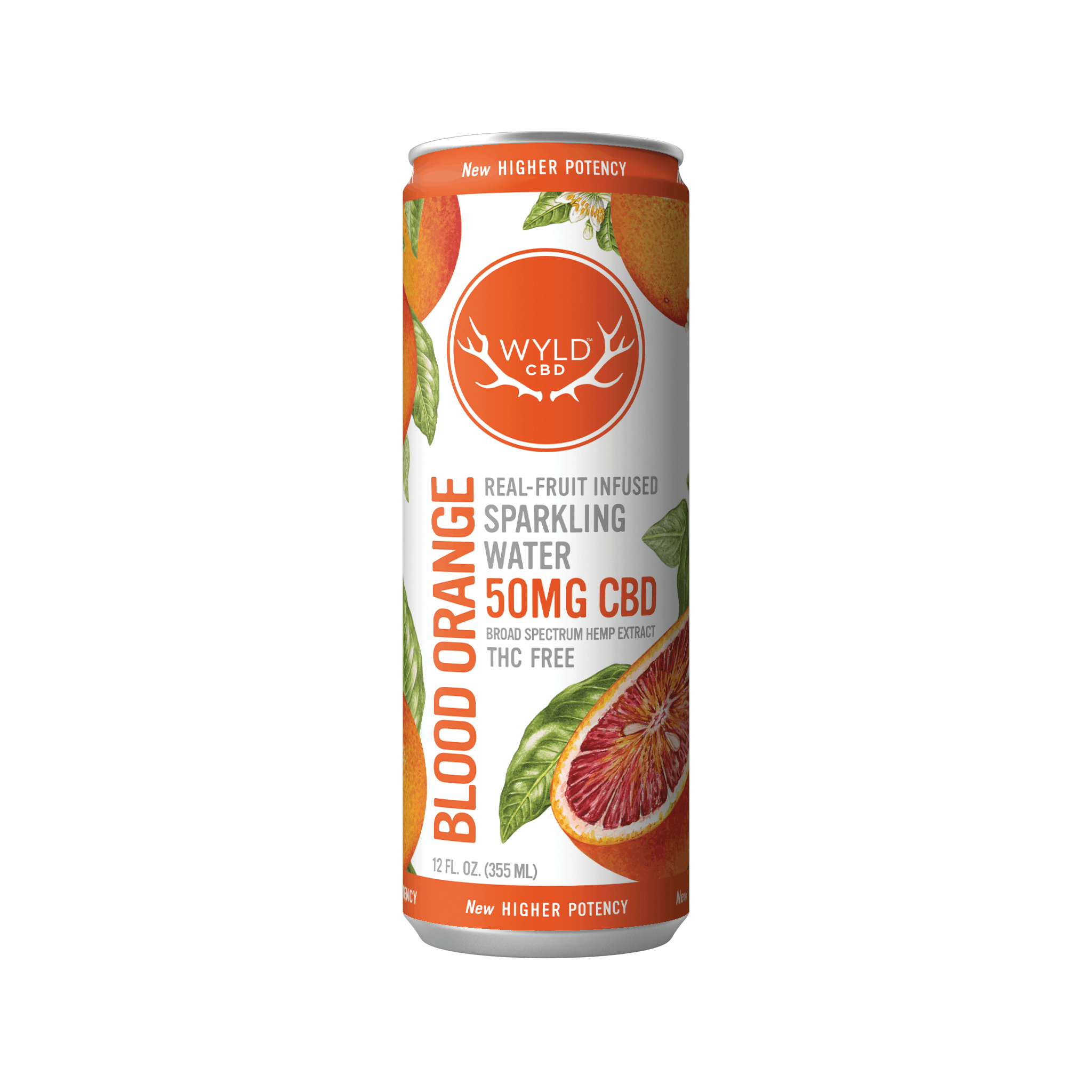 CBD Sparkling Water Blood Orange Product Image
