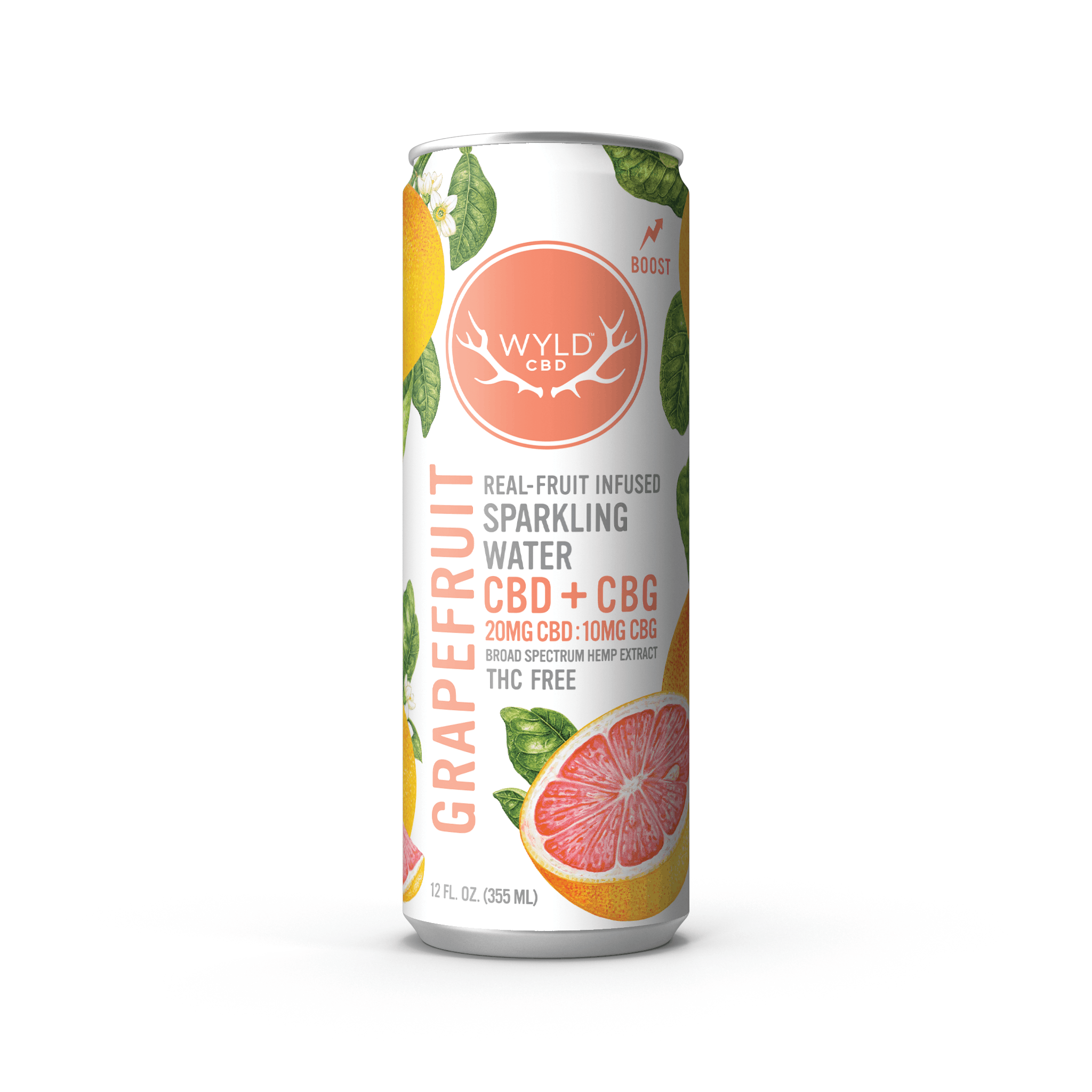 CBD Sparkling Water Grapefruit Product Image